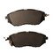 Advics 07-06 Subaru B9 Tribeca/09-08 Tribeca:Fr Disc Brake Pad, Ad1078 AD1078 - alternate 5